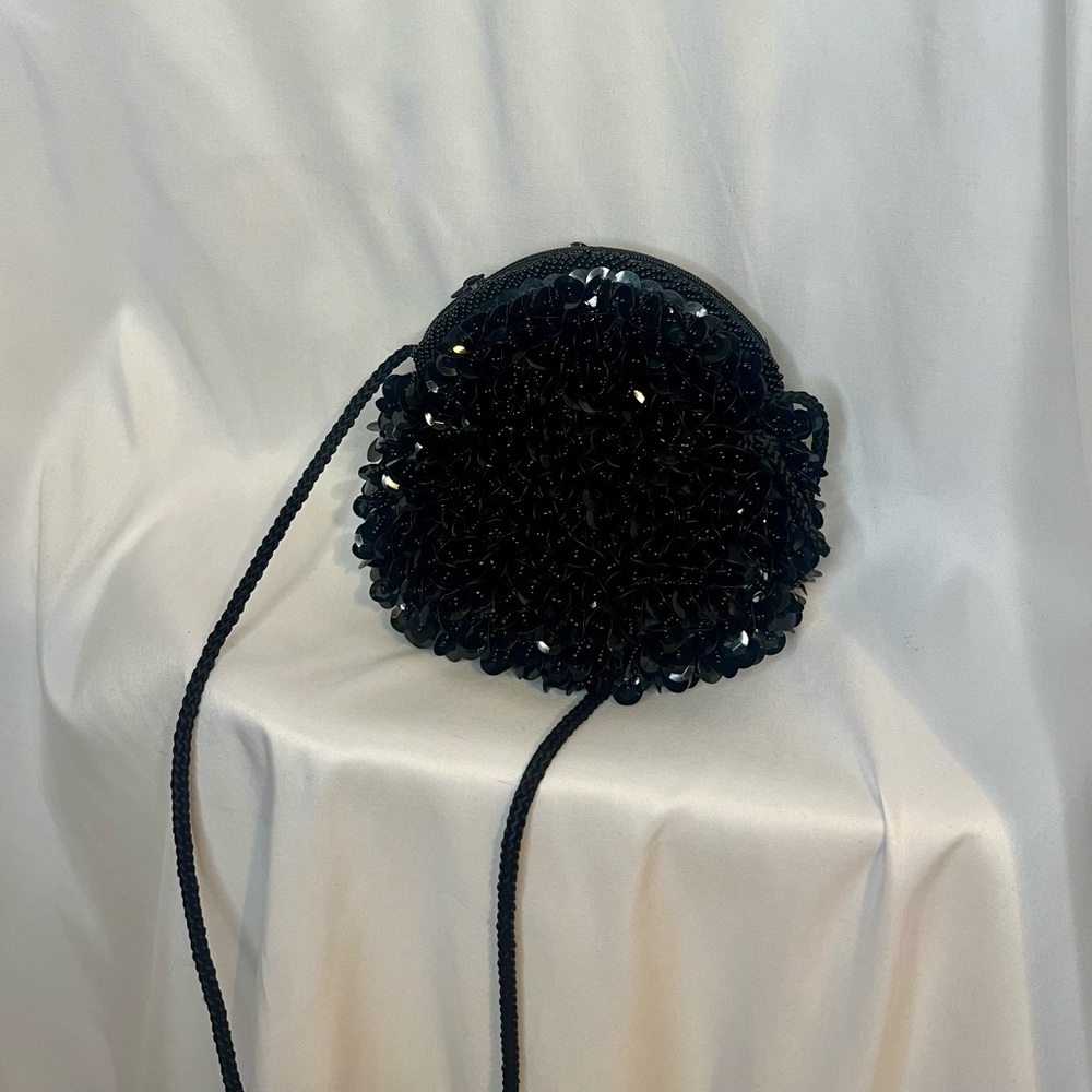 Vintage beaded crossbody bag